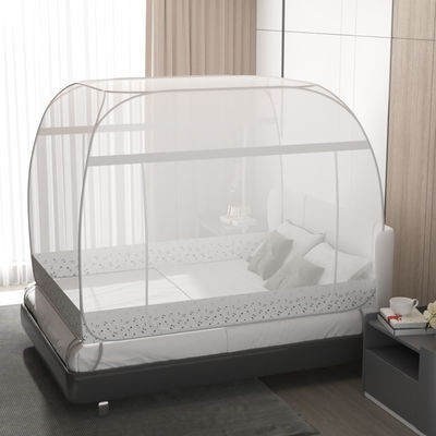 Automatic Pop-up Mosquito Net Double Bed Mosquito Repellent Folding Steel Wire Single Bed 1.8m
