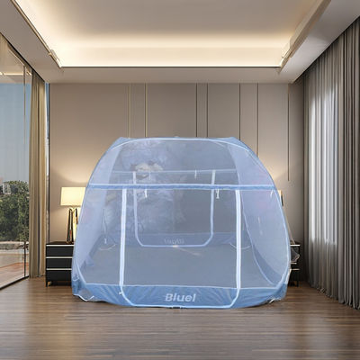 Automatic Pop-up Mosquito Net Double Bed Mosquito Repellent Folding Steel Wire Single Bed 1.8m