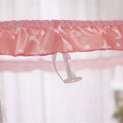 Automatic Single Bed 1.8m Pop-Up Mosquito Net Summer Home Use Steel Wire Folding Mosquito Repellent Curtain