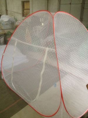 Summer New Mosquito Net Installation Free Mongolian Bag Tent Zipper Bottom Integrated Steel Wire Mesh Net Foldable Home Use