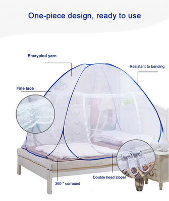2024 New Promotion Special Hot Selling Mosquito Square Mosquito Net Single Bed