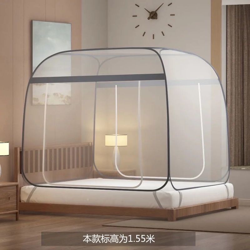 Fashion Bed Net Free Install Convenient Fordable Mosquito Net With Full Size