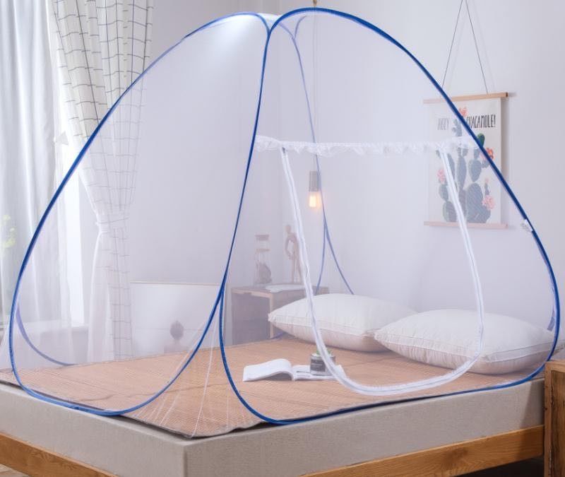 Foldable Mongolia Yurt Mosquito Net Foldable Mongolia Yurt Mosquito Net Full Bottom Anti-mosquito Net Bed Tent Canopy